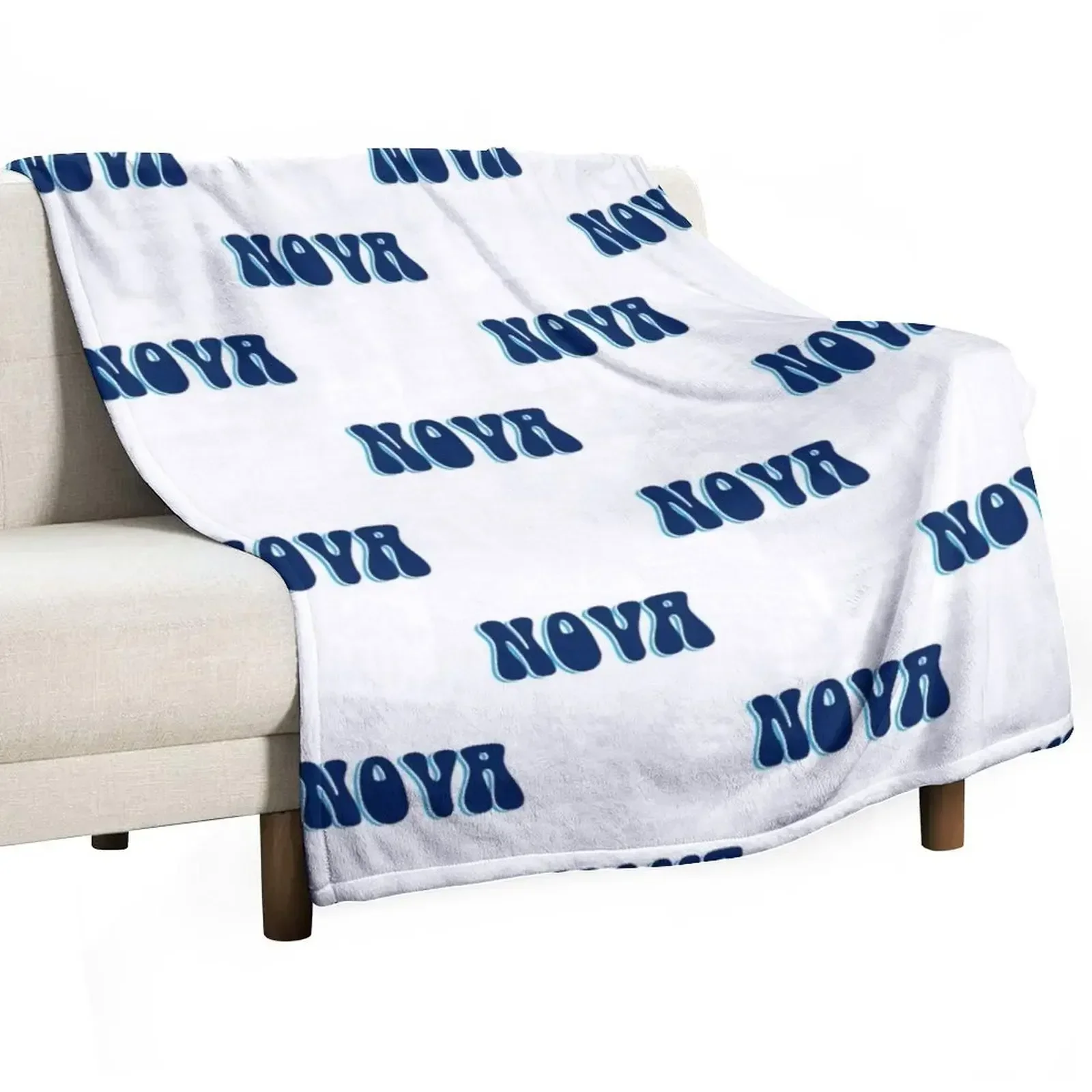 Nova Decor & Lighting Julestjerne - Nova Villanova University Throw Blanket Blankets
