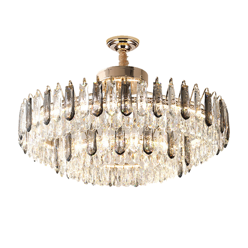 Bathroom Lighting Decor Ideas - Modern Designer Crystal Ceiling Lights LED