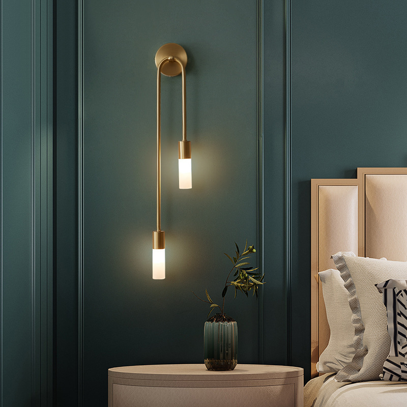 Lighting Decoration In Bedroom - Retro Background Living Room Aisle Bedroom