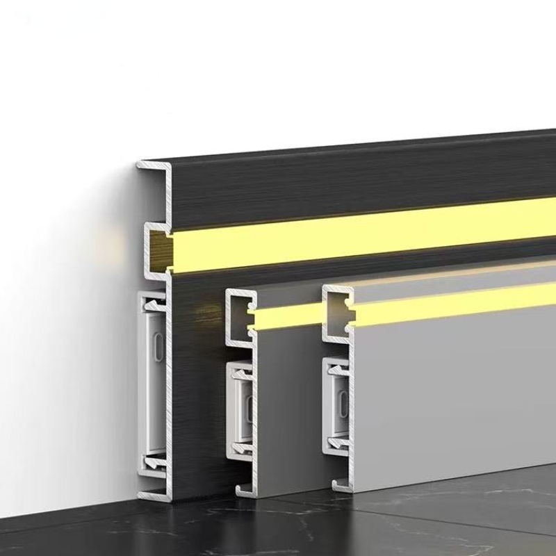 Lighting Bolt Decor - H50Mm 78Mm Led Skirting Line Aluminum