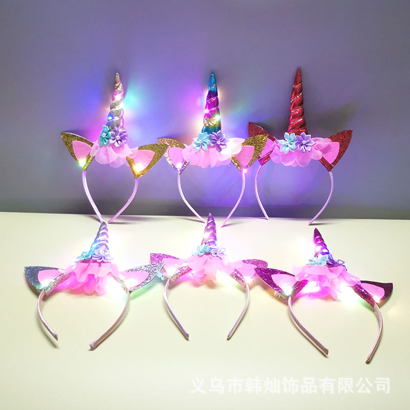 New Halloween Cute Unicorn Hea - đánh giá và giá Unique Lighting Decor