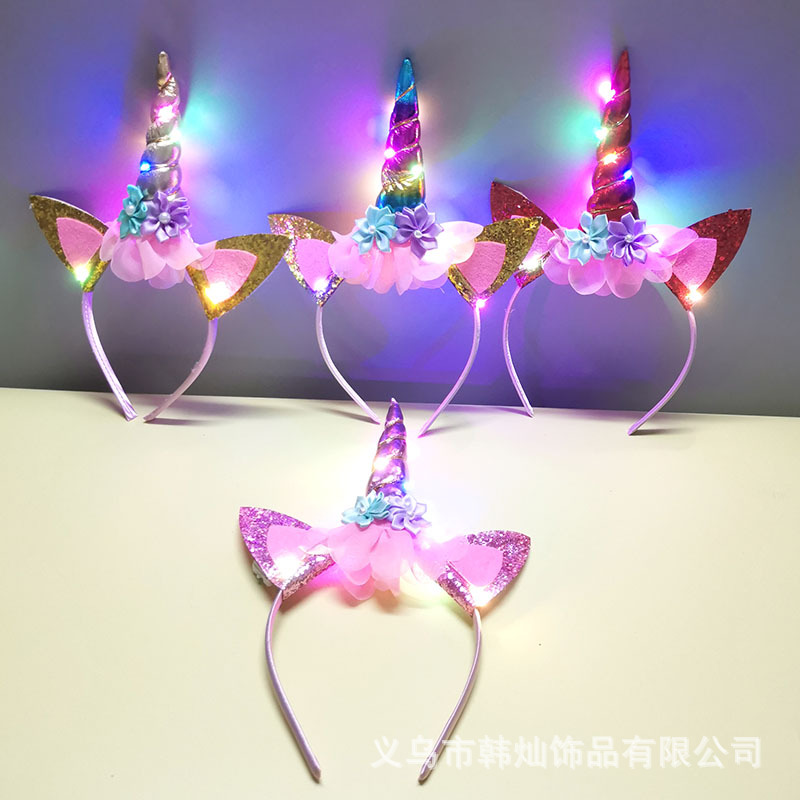 New Halloween Cute Unicorn Hea - đánh giá và giá Unique Lighting Decor