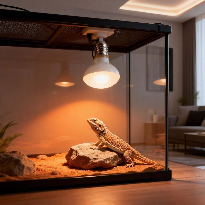 UVA Heat Lamp Reptile Heating  - đánh giá và giá Gecko Lighting & Decor