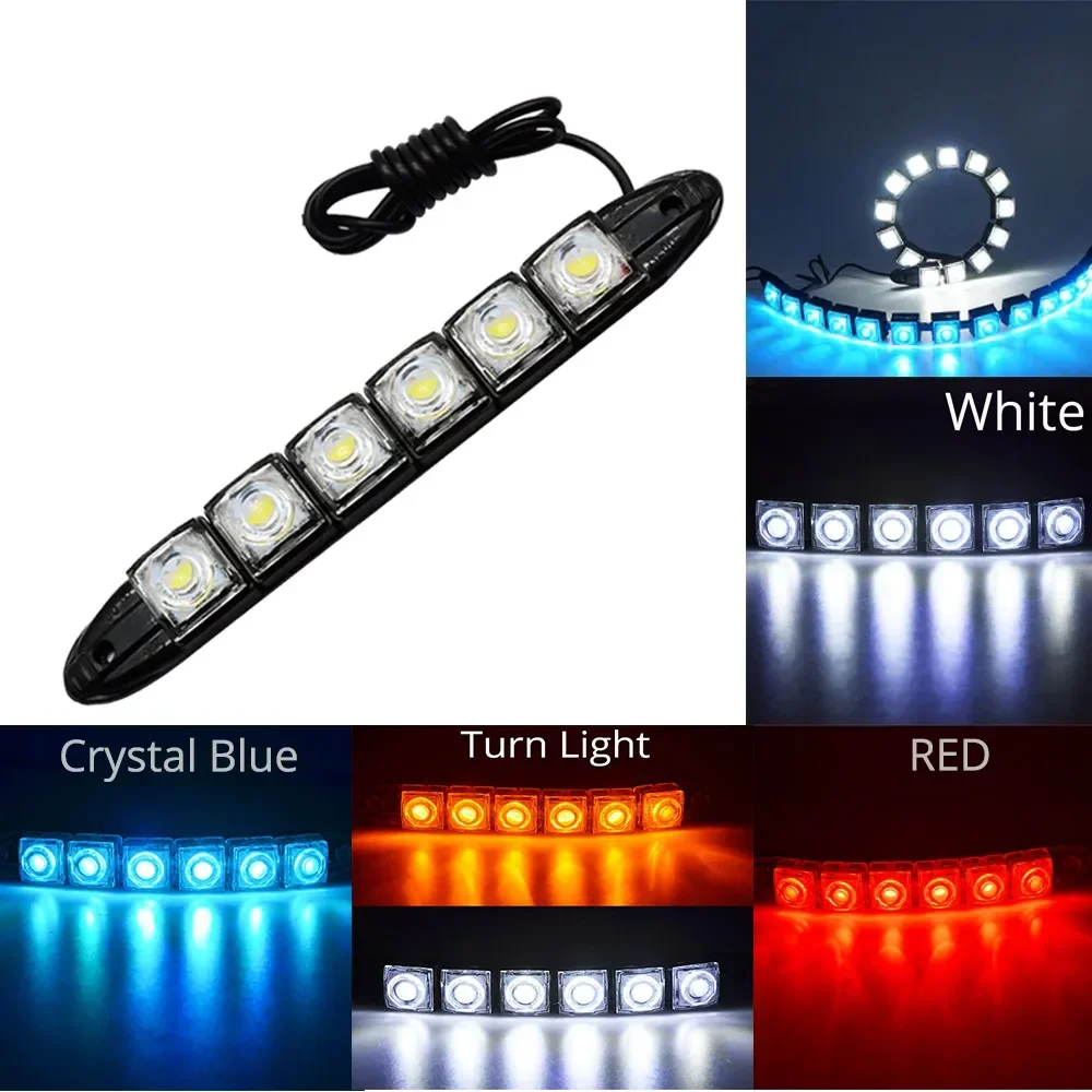 2PCS LED Waterproof DRL Light  - đánh giá và giá Lighting Bolt Decor