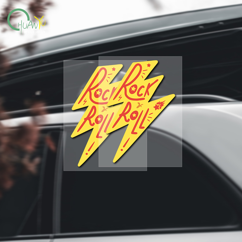Rock Lightning Car Sticker Mus - đánh giá và giá Unique Lighting Decor