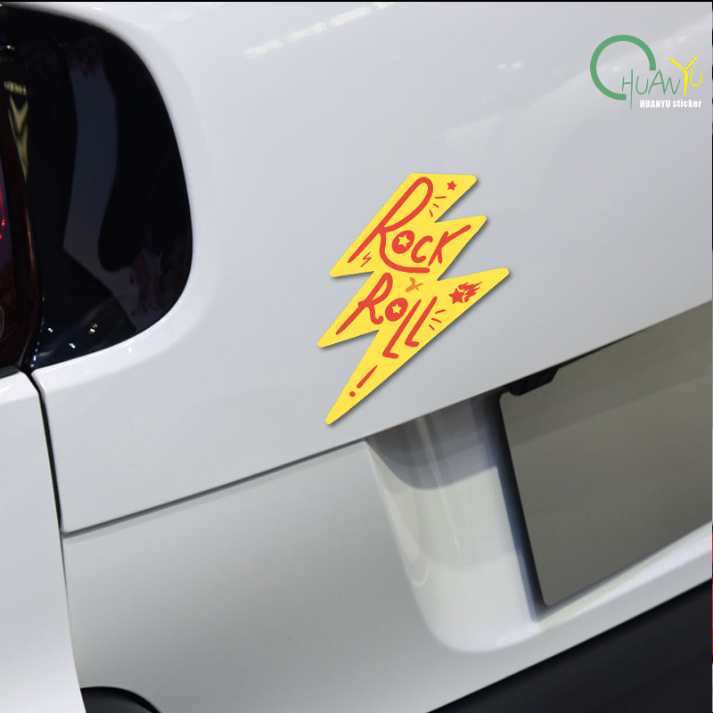 Rock Lightning Car Sticker Mus - đánh giá và giá Unique Lighting Decor