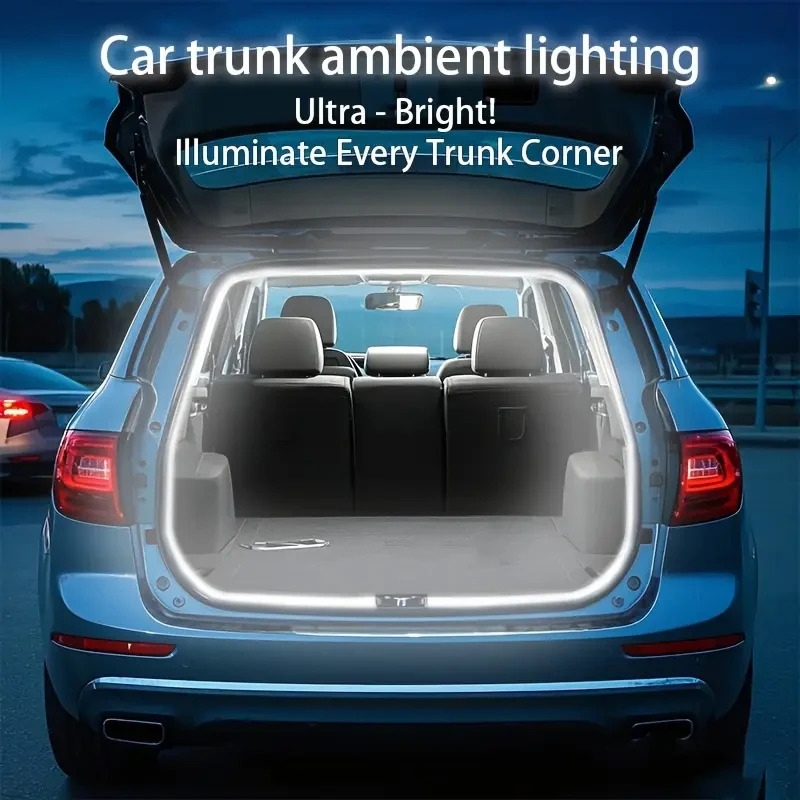 LED Car Trunk Light Strip Auto - đánh giá và giá Lighting Bolt Decor