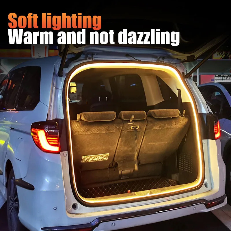 LED Car Trunk Light Strip Auto - đánh giá và giá Lighting Bolt Decor