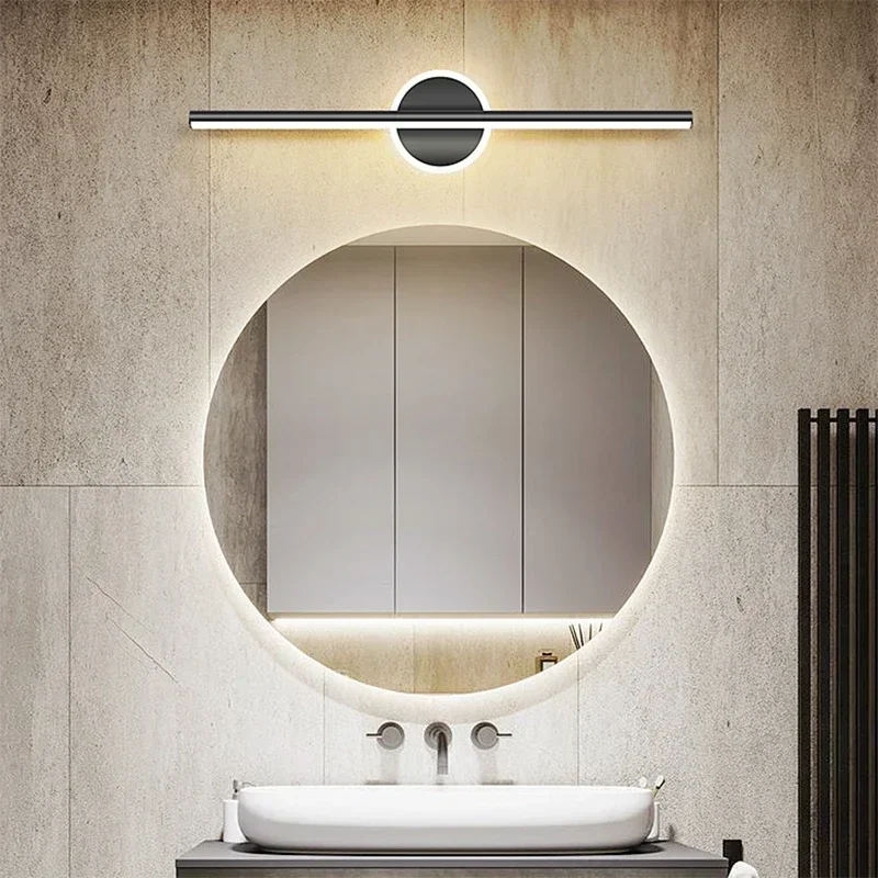 Modern LED Mirror Lamp 40/55cm - đánh giá và giá Lighting Bolt Decor