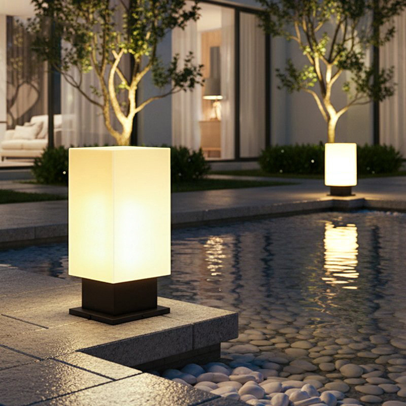 Luminous floor lamp courtyard  - đánh giá và giá Lighting Decoration Outdoor