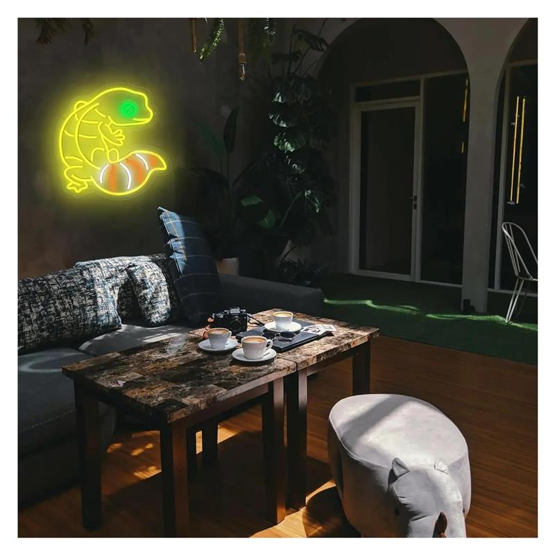 Gecko Shape Neon Sign Anime Li - đánh giá và giá Gecko Lighting & Decor