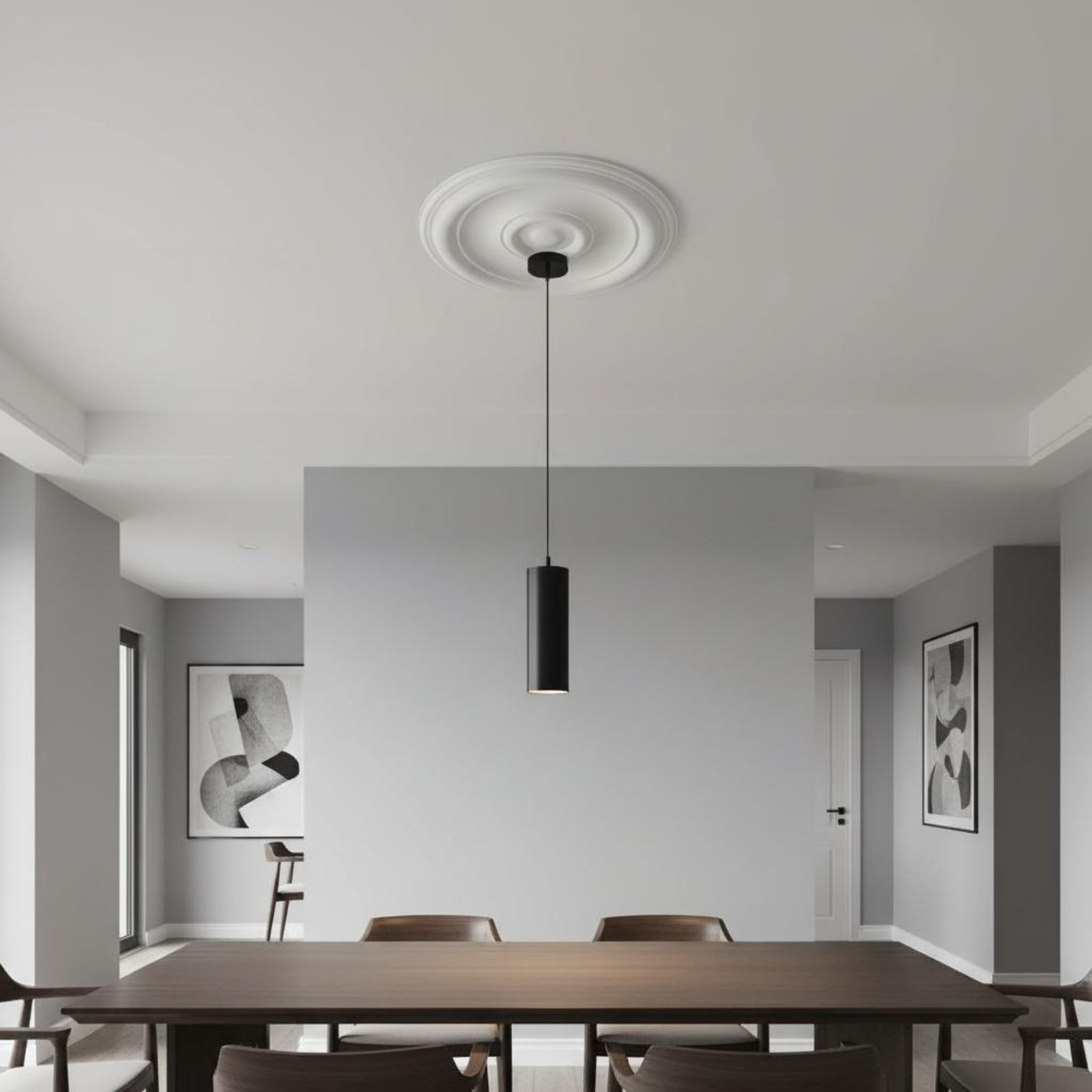 Round Ceiling Medallion Europe - đánh giá và giá Decor Lighting & Decor Fires Photos