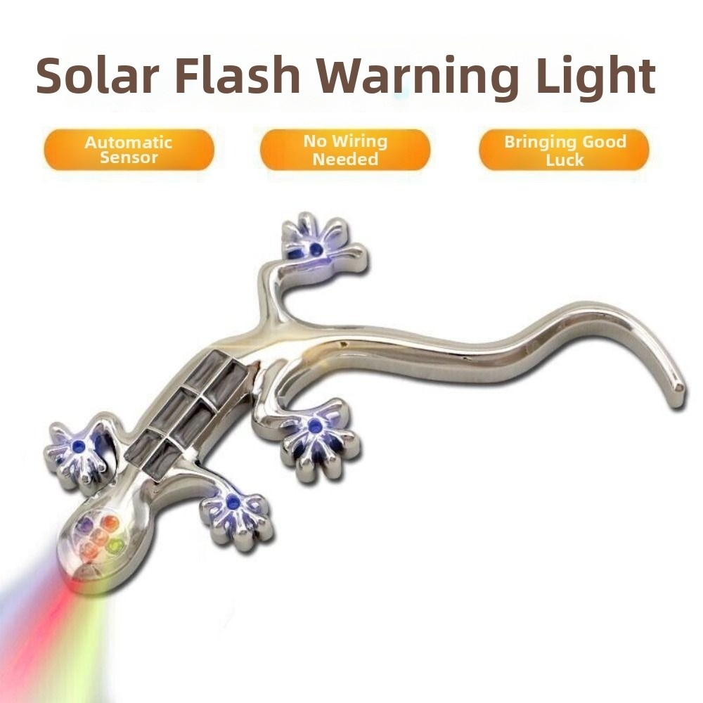 New Gecko Shape Solar Warning  - đánh giá và giá Gecko Lighting & Decor