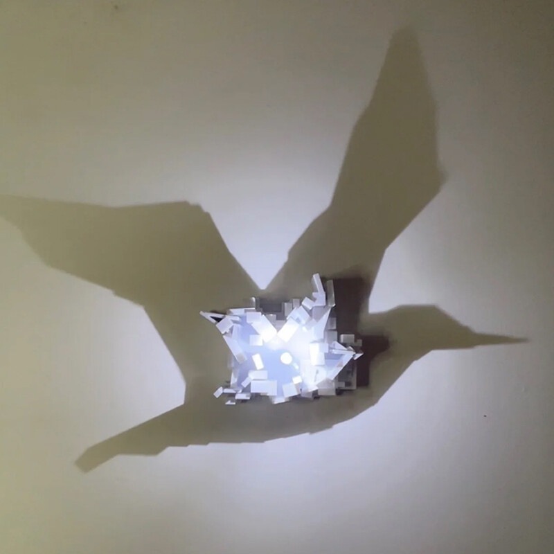 Dropshipping 3D Light Shadow N - đánh giá và giá Lighting Decoration In Bedroom