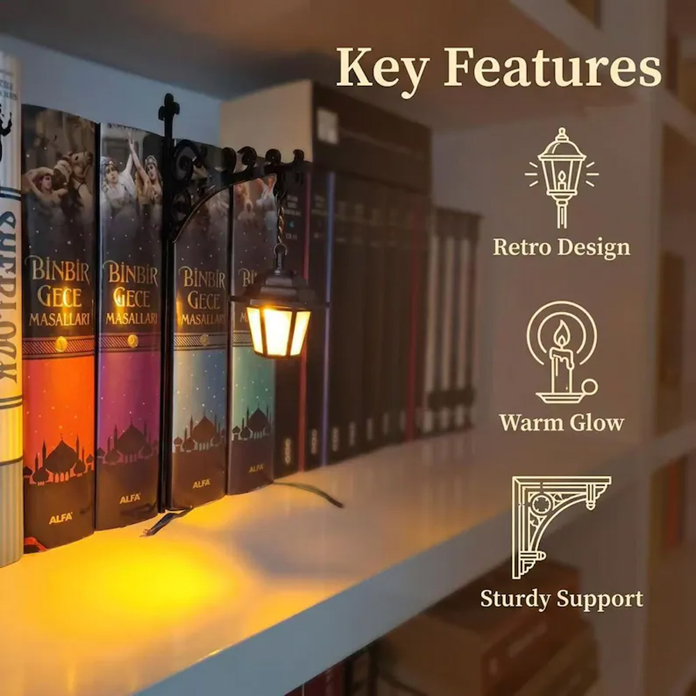 Library Lantern Decorative Boo - đánh giá và giá Decor Lighting & Decor Fires Photos