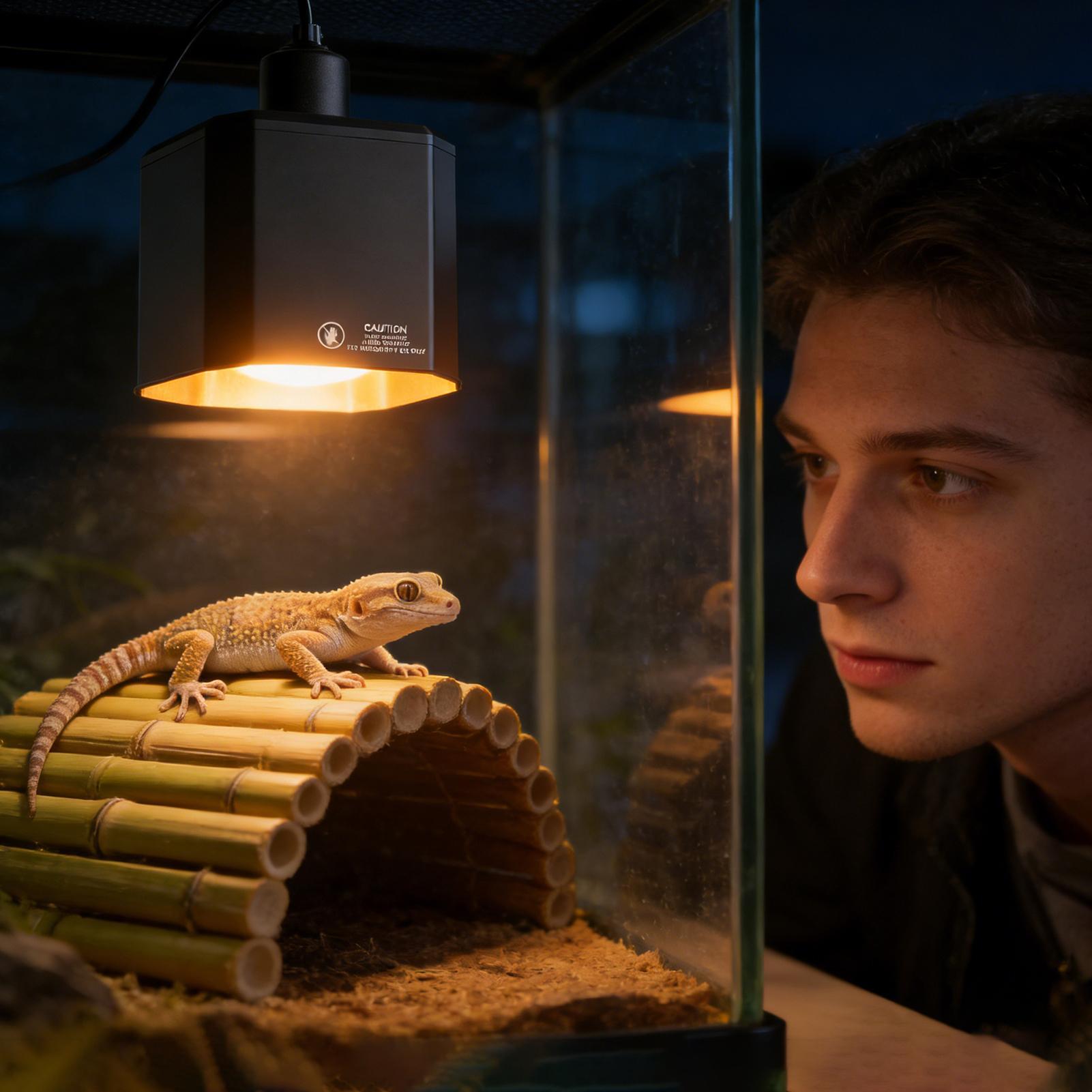 Reptile Heat Lamp Fixture Rept - đánh giá và giá Gecko Lighting & Decor