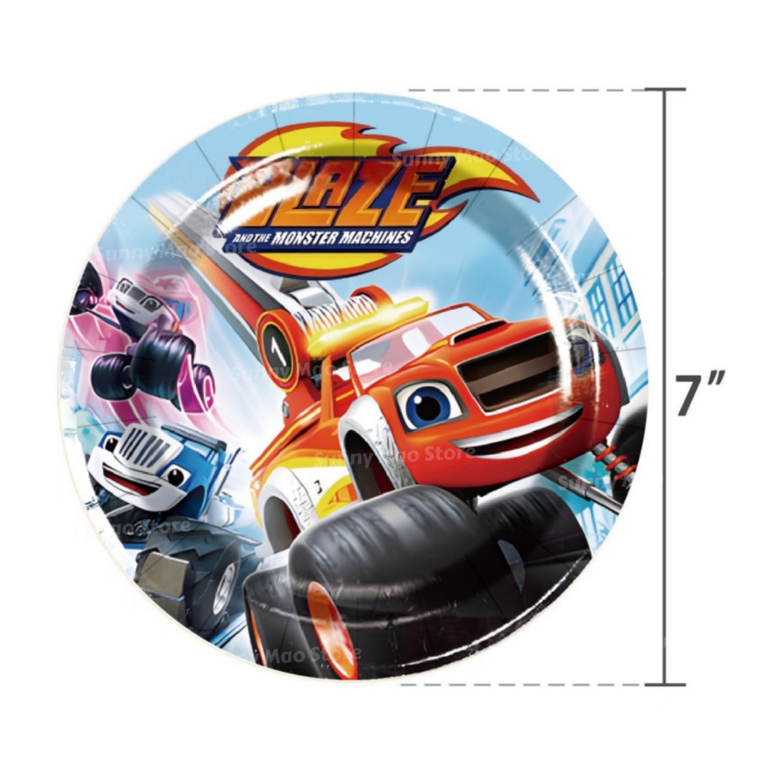 Blaze Monster Birthday Decorat - đánh giá và giá Lighting Mcqueen Birthday Decor