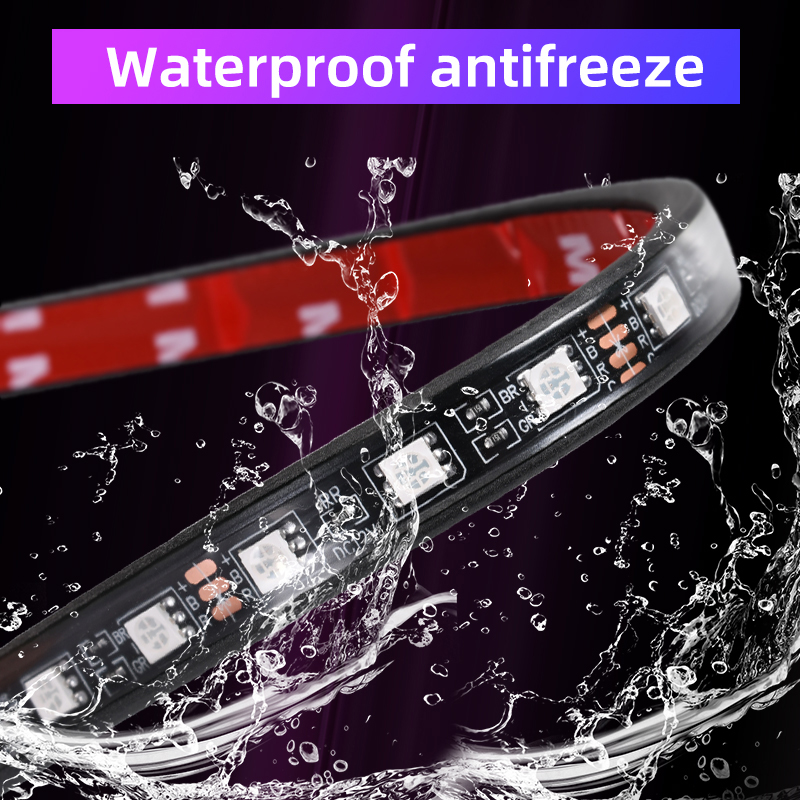 APP LED Motorcycle Car Atmosph - đánh giá và giá Lighting Bolt Decor