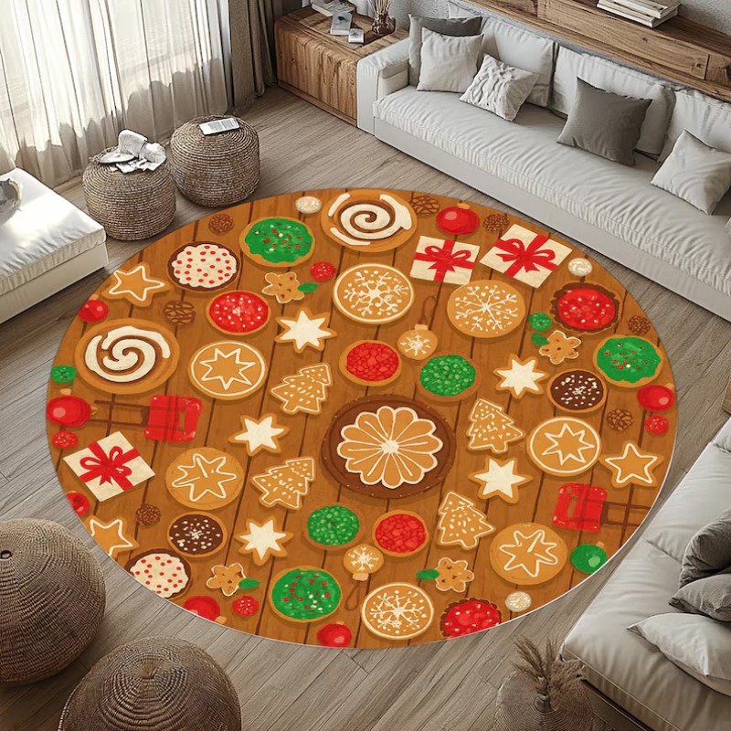 3D Christmas Village Rug Winte - đánh giá và giá Bathroom Lighting Decor Ideas