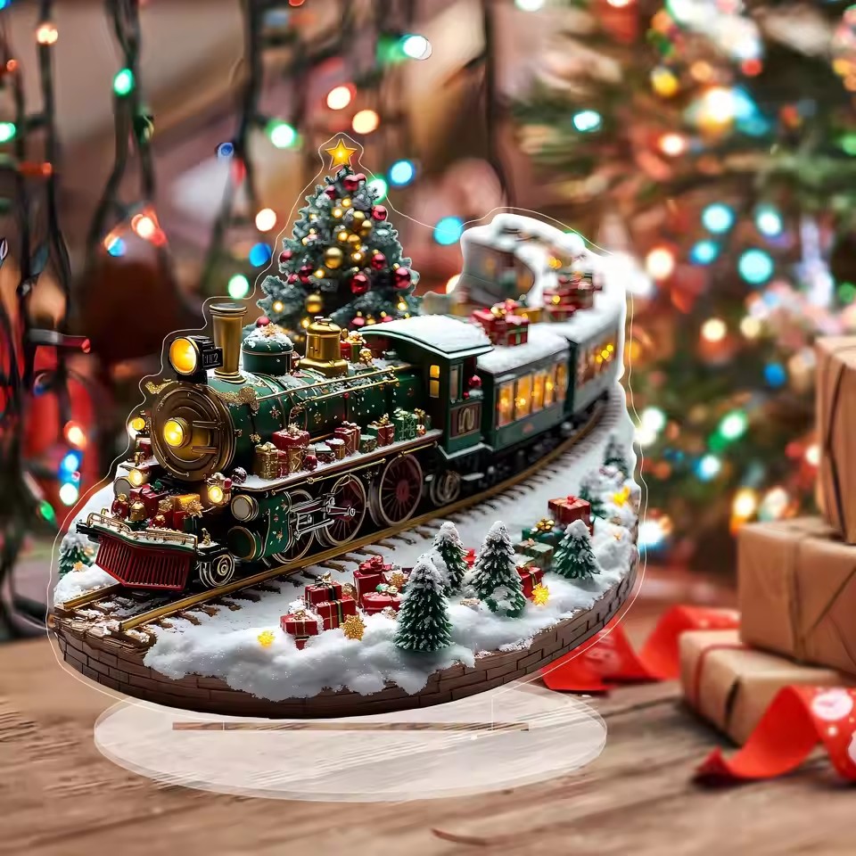 Unique Christmas Village House - đánh giá và giá Unique Lighting Decor
