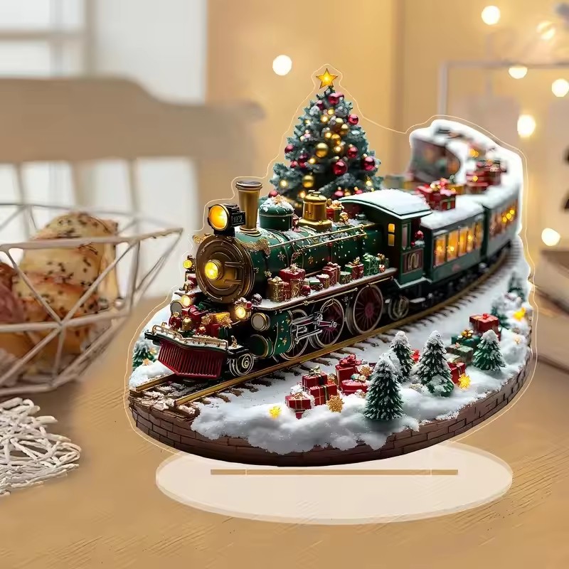 Unique Christmas Village House - đánh giá và giá Unique Lighting Decor