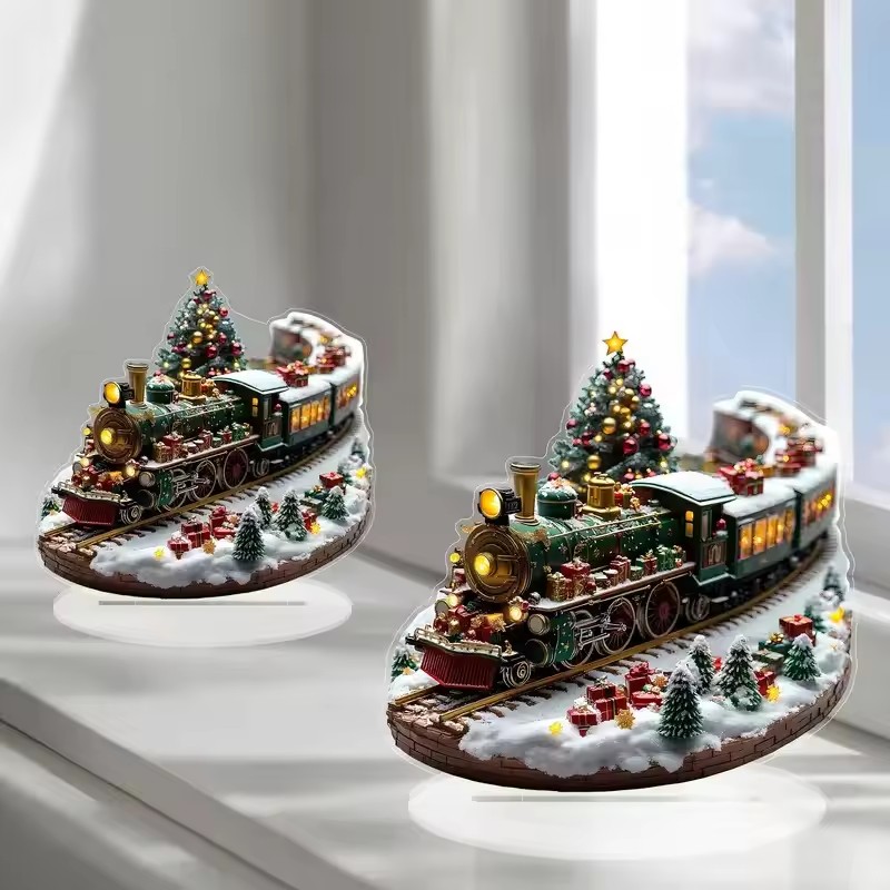 Unique Christmas Village House - đánh giá và giá Unique Lighting Decor