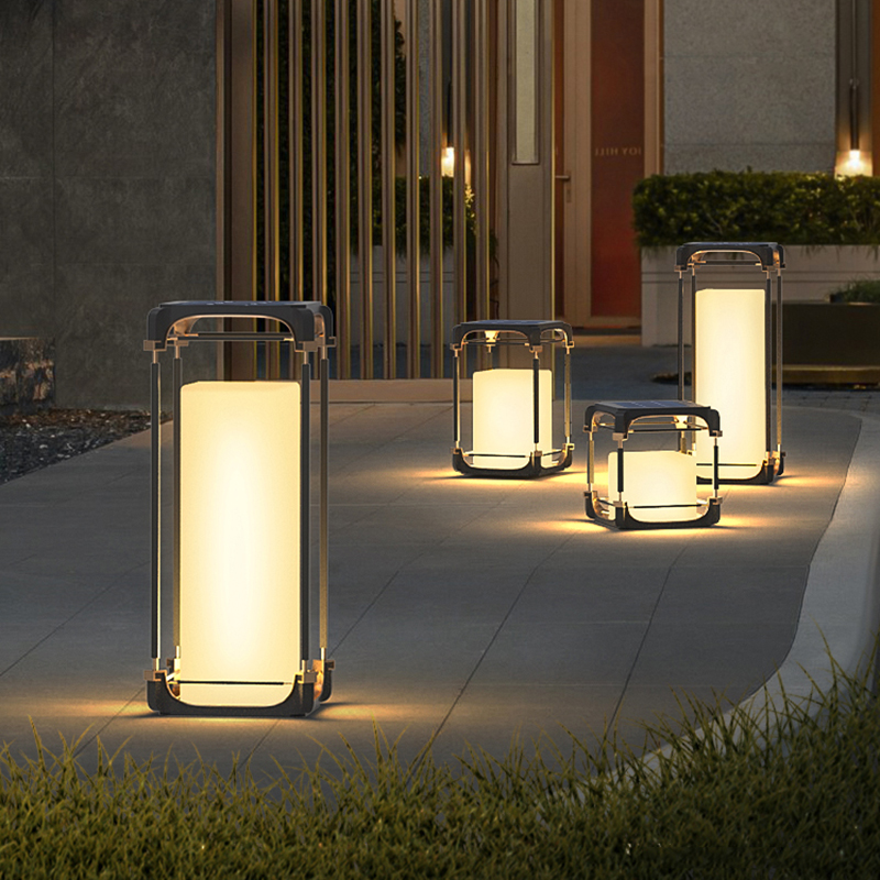 Luminous Floor Lamp Courtyard  - đánh giá và giá Lighting Decoration Outdoor