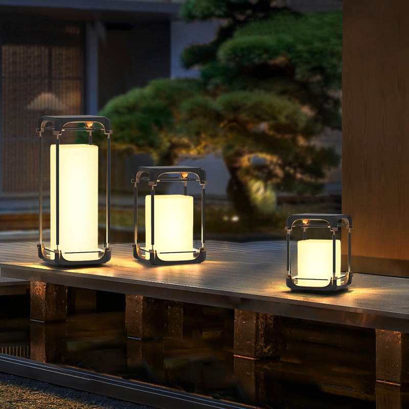Luminous Floor Lamp Courtyard  - đánh giá và giá Lighting Decoration Outdoor