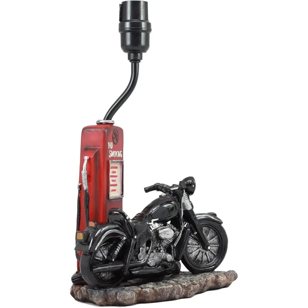 Vintage Retro Black Motorcycle - đánh giá và giá Decor Lighting & Decor Fires Photos