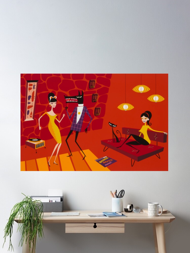 Josh Agle Bossa Nova Now Photo - đánh giá và giá Nova Decor & Lighting Julestjerne