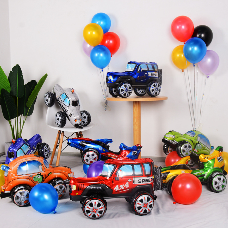 3D Stereo Cartoon Assembled Ca - đánh giá và giá Lighting Mcqueen Birthday Decor