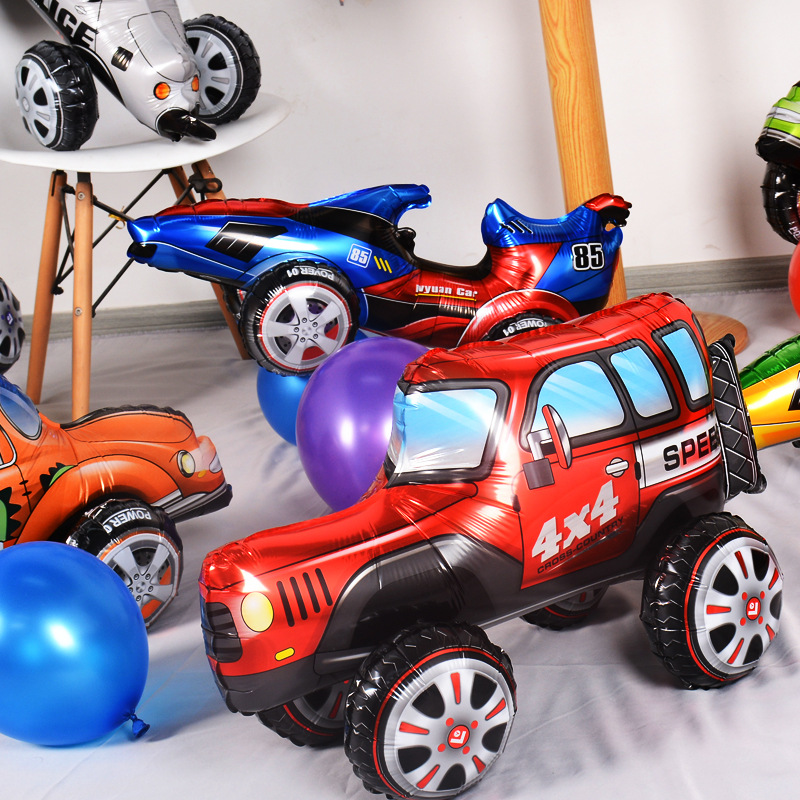 3D Stereo Cartoon Assembled Ca - đánh giá và giá Lighting Mcqueen Birthday Decor