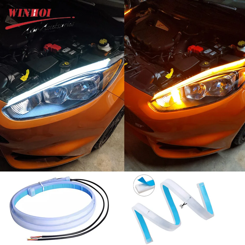 2PCS Car LED DRL Daytime Runni - đánh giá và giá Lighting Bolt Decor
