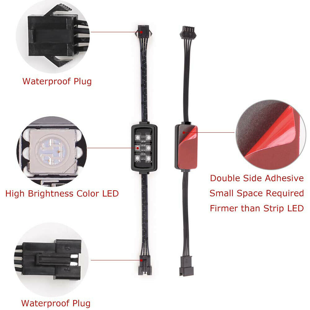 Niscarda Car Motorcycle RGB LE - đánh giá và giá Lighting Bolt Decor