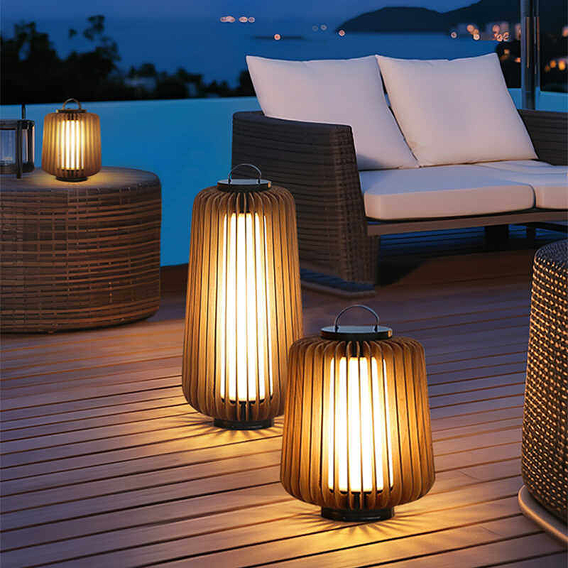 Luminous floor lamp courtyard  - đánh giá và giá Lighting Decoration Outdoor