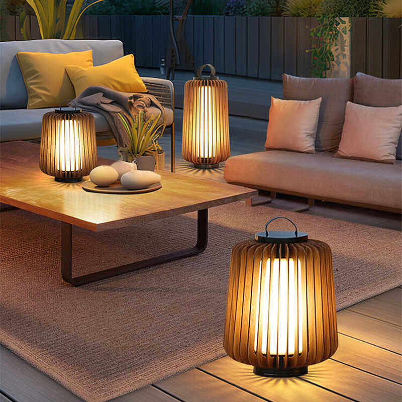 Luminous floor lamp courtyard  - đánh giá và giá Lighting Decoration Outdoor