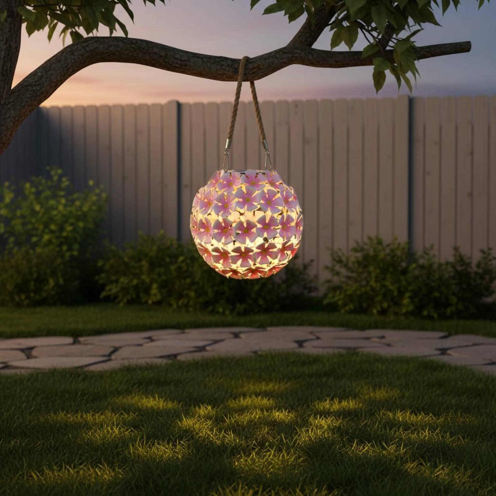 Solar Powered Wrought Iron Flo - đánh giá và giá Lighting Decoration Outdoor