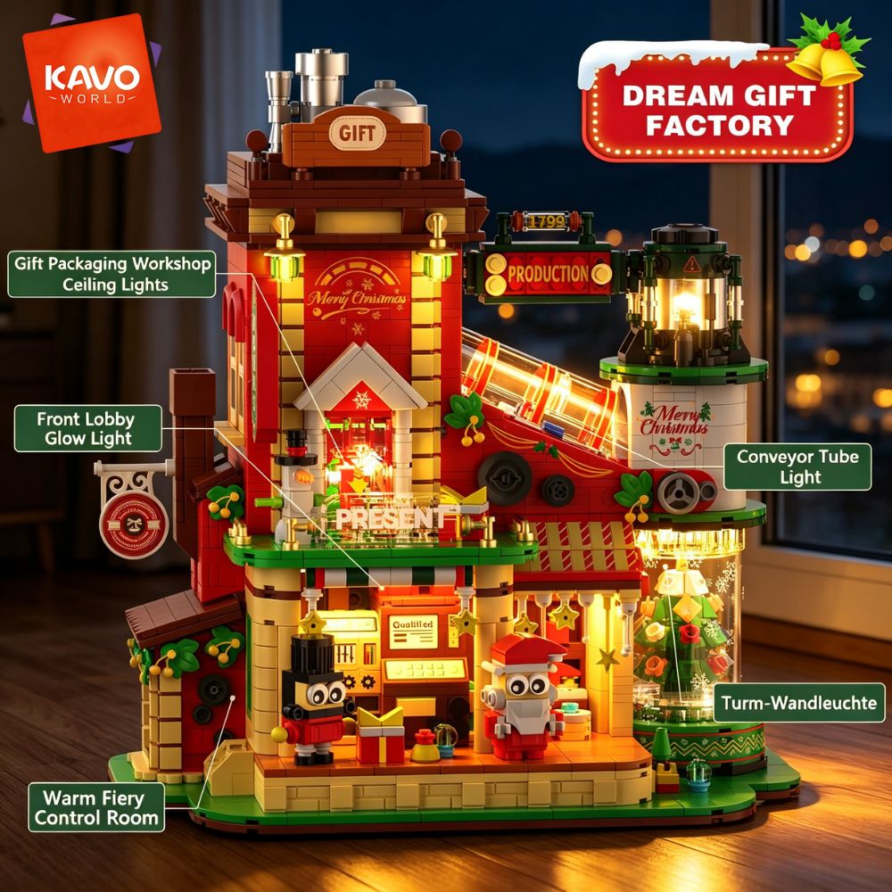 KAVOWORLD 2775PCS Christmas Gi - đánh giá và giá Santa'S Elves Holiday Lighting & Decor Llc