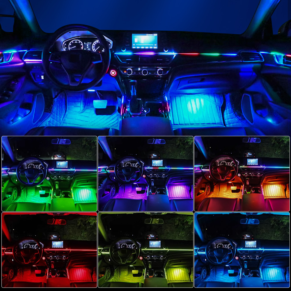 Universal Led Car Ambient Ligh - đánh giá và giá Lighting Bolt Decor
