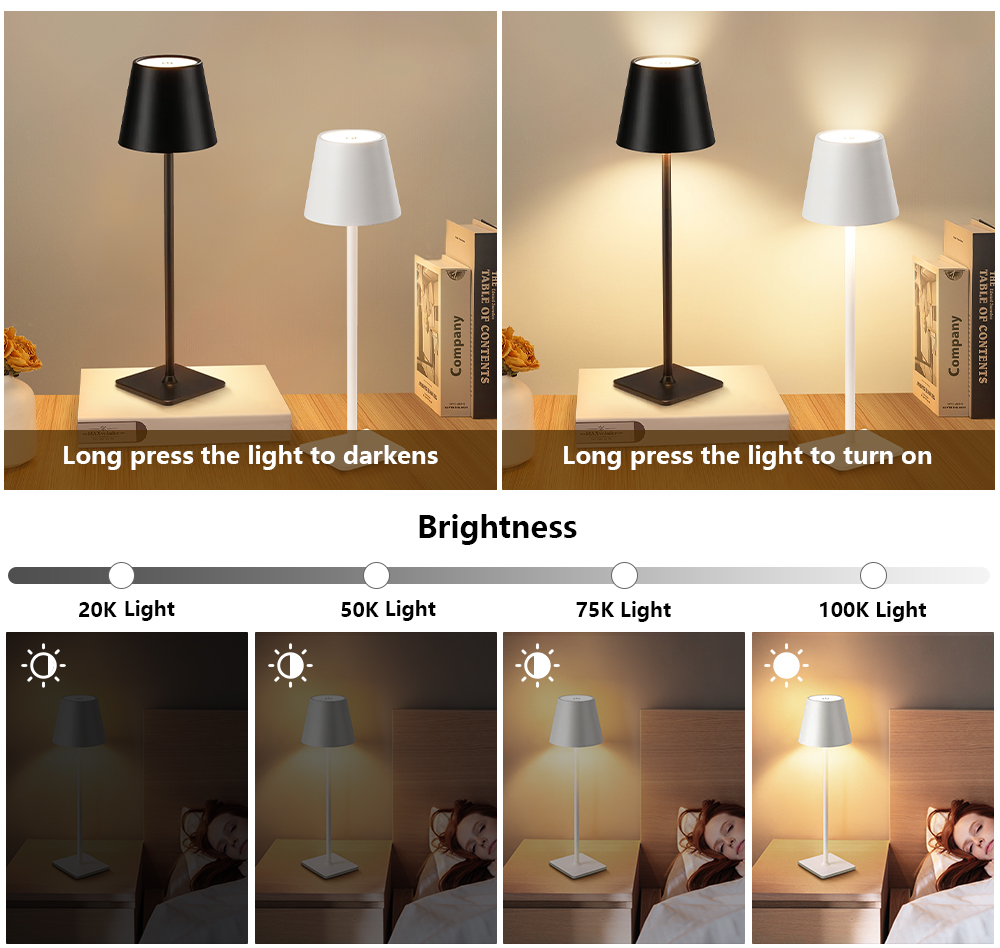 LED Rechargeable Desk Light Wi - đánh giá và giá Decor Lighting & Decor Fires Photos